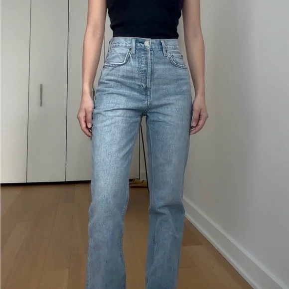 Aritzia Denim Forum The Joni High Rise Loose 29l - Picture 2 of 6